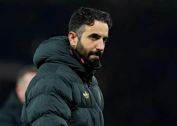 Manchester, England, 30th December 2025. Ruben Amorim manager of Manchester United, ManU walks off to the sound of booing from the crowd during the Manchester United vs Wolverhampton Wanderers Premier League match at Old Trafford, Manchester. Picture credit should read: Andrew Yates Sportimage EDITORIAL USE ONLY. No use with unauthorised audio, video, data, fixture lists, club league logos or live services. Online in-match use limited to 120 images, no video emulation. No use in betting, games or single club league player publications. SPI_088_AY_Man_Utd_Wolves SPI-4404-0089