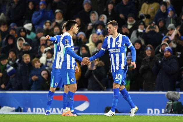 Pascal Gross of Brighton & Hove Albion comes on Brighton and Hove Albion v Burnley, Premier League, Football, American Express Community Stadium, Brighton, UK - 03 Jan 2026Brighton American Express Community Stadi United Kingdom EDITORIAL USE ONLY No use with unauthorised audio, video, data, fixture lists, club league logos or live services. Online in-match use limited to 120 images, no video emulation. No use in betting, games or single club league player publications. Copyright: xSimonxDael Shutterstockx 16220497aj