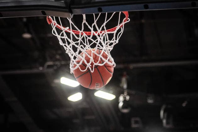 Feature, Symbol Basketball im Netz des Korbs GER, MHP Riesen Ludwigsburg - MLP Academics Heidelberg, easycredit BBL, Basketball, Bundesliga, 14. Spieltag, Spielzeit 2025 2026, 03.01.2026 GER, MHP Riesen Ludwigsburg - MLP Academics Heidelberg, easycredit BBL, Basketball, Bundesliga, 14. Spieltag, Spielzeit 2025 2026, 03.01.2026 Ludwigsburg Copyright: xSandyxDinkelackerx EP_SDR