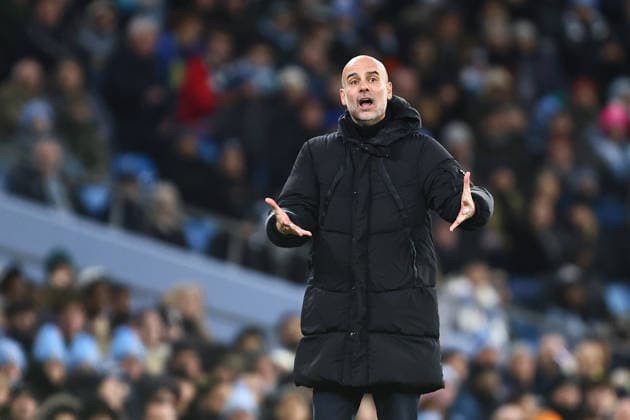Pep Guardiola, manager of Manchester City Manchester City v Brighton and Hove Albion, Premier League, Football, Etihad Stadium, Manchester, UK - 07 Jan 2026Manchester Etihad Stadium United Kingdom EDITORIAL USE ONLY No use with unauthorised audio, video, data, fixture lists, club league logos or live services. Online in-match use limited to 120 images, no video emulation. No use in betting, games or single club league player publications. Copyright: xPhilxOldham Shutterstockx 16232924ao