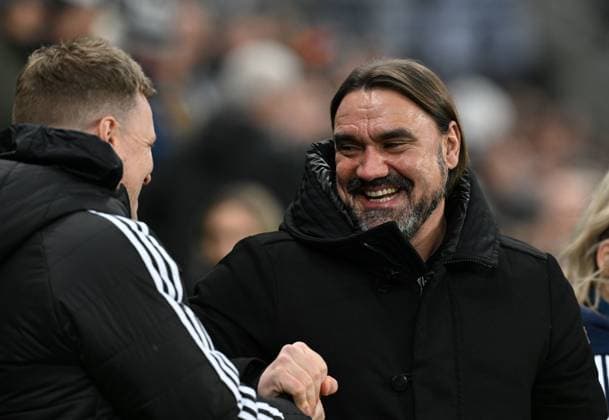 Eddie Howe manager of Newcastle United and Daniel Farke manager of Leeds United Newcastle United v Leeds United, Premier League, Football, St James Park, Newcastle, UK - 07 Jan 2026Newcastle St James Park United Kingdom EDITORIAL USE ONLY No use with unauthorised audio, video, data, fixture lists, club league logos or live services. Online in-match use limited to 120 images, no video emulation. No use in betting, games or single club league player publications. Copyright: xAnnaxGowthorpe Shutterstockx 16232937u
