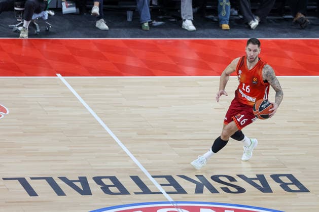 Stefan Jovic (FC Bayern Basketball, 16), GER, FC Bayern Basketball vs. Kosner Baskonia Vitoria-Gasteiz, Basketball, Euroleague, 20. Spieltag, Saison 2025 2026, 07.01.2026, GER, FC Bayern Basketball vs. Kosner Baskonia Vitoria-Gasteiz, Basketball, Euroleague, 20. Spieltag, Saison 2025 2026, 07.01.2026 Muenchen Copyright: xEibner-Pressefoto JennixMaulx EP_JML