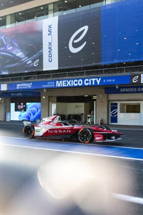 2025 FORMULA E MEXICO CITY ePRIX carrosserie body, Nissan Formula E Team, Nissan e-4ORCE 05, ambiance, pitlane, during the the Mexico City Paulo ePrix, 2nd round of the 2025-26 ABB FIA Formula E World Championship, WM, Weltmeisterschaft on the Autodromo Hermanos Rodriguez from January 8 to 10, 2025 in Mexico City, Mexico - Mexico CityMexico Copyright: xDamienxDoumerguex