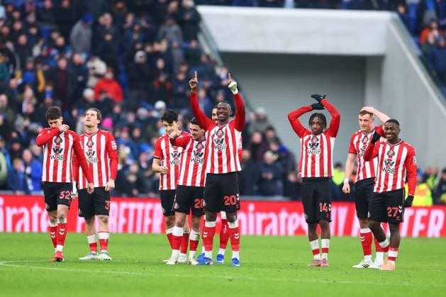 Nordi Mukiele of Sunderland celebrates winning the penalty shoot out Everton v Sunderland, Emirates FA Cup, Third Round, Football, Hill Dickinson Stadium, Liverpool, UK - 10 Jan 2026Liverpool Hill Dickinson Stadium United Kingdom EDITORIAL USE ONLY No use with unauthorised audio, video, data, fixture lists, club league logos or live services. Online in-match use limited to 120 images, no video emulation. No use in betting, games or single club league player publications. Copyright: xPaulxCurrie Shutterstockx 16246180ba