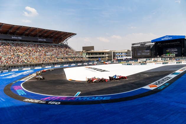 2025 FORMULA E MEXICO CITY ePRIX 37 CASSIDY Nick (nzl), Citroën Racing Formula E Team, Citroën, action 28 DRUGOVICH Felipe (bra), Andretti Formula E, Porsche 99X Electric, action during the the Mexico City Paulo ePrix, 2nd round of the 2025-26 ABB FIA Formula E World Championship, WM, Weltmeisterschaft on the Autodromo Hermanos Rodriguez from January 8 to 10, 2025 in Mexico City, Mexico - Mexico CityMexico Copyright: xDamienxDoumerguex