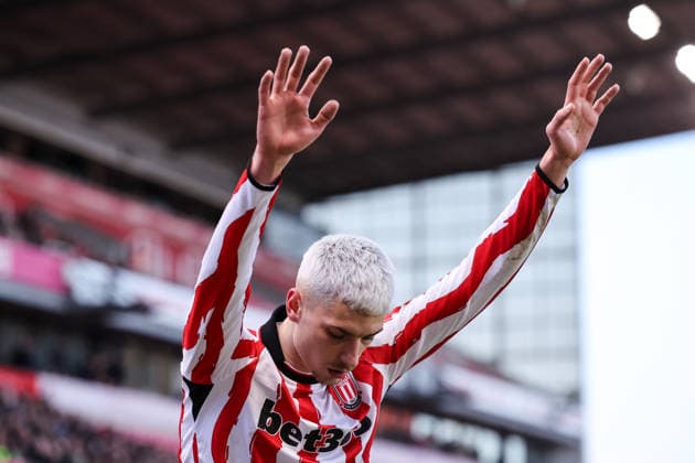 Stoke City s Tomas Rigo in action Stoke City v Coventry City, Emirates FA Cup, Third Round, Football, Bet365 Stadium, Stoke-on-Trent, UK - 10 Jan 2026Stoke-on-Trent Bet365 Stadium United Kingdom EDITORIAL USE ONLY No use with unauthorised audio, video, data, fixture lists, club league logos or live services. Online in-match use limited to 120 images, no video emulation. No use in betting, games or single club league player publications. Copyright: xAlexxDodd Shutterstockx 16254078fp