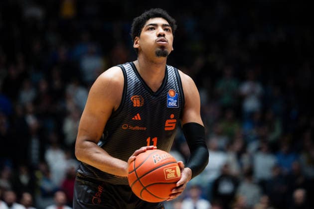 Kostja Mushidi (Niners Chemnitz, 11) GER, BBL, Skyliners Frankfurt vs. Niners Chemnitz, SV Basketball, 1. Bundesliga, 15 Spieltag, Saison 2025 2026 10.01.2026 Eibner-Pressefoto Attila Ziga GER, BBL, Skyliners Frankfurt vs. Niners Chemnitz, SV Basketball, 1. Bundesliga, 15 Spieltag, Saison 2025 2026 10.01.2026 Frankfurt am Main Copyright: xEibner-Pressefotox EP_AZA