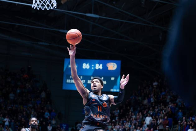 Kostja Mushidi (Niners Chemnitz, 11) GER, BBL, Skyliners Frankfurt vs. Niners Chemnitz, SV Basketball, 1. Bundesliga, 15 Spieltag, Saison 2025 2026 10.01.2026 Eibner-Pressefoto Attila Ziga GER, BBL, Skyliners Frankfurt vs. Niners Chemnitz, SV Basketball, 1. Bundesliga, 15 Spieltag, Saison 2025 2026 10.01.2026 Frankfurt am Main Copyright: xEibner-Pressefotox EP_AZA