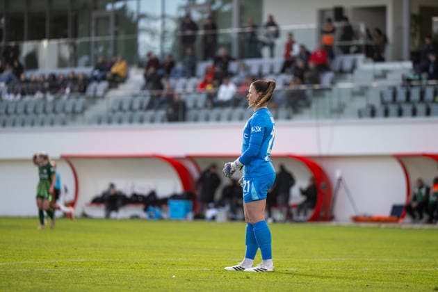 Martina Tufekovic (VfL Wolfsburg, 21), MLT, VfL Wolfsburg vs PSV Eindhoven, Fussball Frauen Testspiel, Trainingslager, Saison 2025 2026, 11.01.2026 MLT, VfL Wolfsburg vs PSV Eindhoven, Fussball Frauen Testspiel, Trainingslager, Saison 2025 2026, 11.01.2026 Attard Copyright: xEibner-Pressefoto Memmlerx EP_MMR