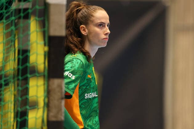 Sarah Wachter (Borussia Dortmund) GER, Borussia Dortmund gegen BSV Sachsen Zwickau, Handball, HBF, Spielzeit 2025 2026, 14.01.2026 GER, Borussia Dortmund gegen BSV Sachsen Zwickau, Handball, HBF, Spielzeit 2025 2026, 14.01.2026 Dortmund Copyright: xEibner-Pressefoto FrankxZeisingx EP_FZG
