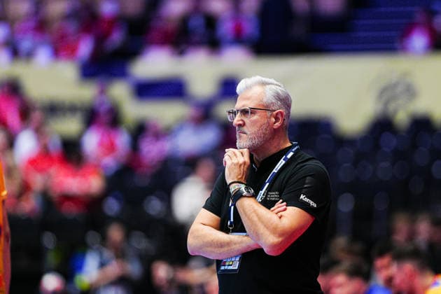 Paulo Pereira (Portugal, Trainer) DEN, Portugal vs. Rumaenien, Handball, EHF Europameisterschaft 2026, Gruppe B, Spieltag 1, 16.01.2026 DEN, Portugal vs. Rumaenien, Handball, EHF Europameisterschaft 2026, Gruppe B, Spieltag 1, 16.01.2026 Herning Copyright: xEibner-Pressefoto MarcelxvonxFehrnx EP_MFN