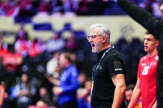 Paulo Pereira (Portugal, Trainer) DEN, Portugal vs. Rumaenien, Handball, EHF Europameisterschaft 2026, Gruppe B, Spieltag 1, 16.01.2026 DEN, Portugal vs. Rumaenien, Handball, EHF Europameisterschaft 2026, Gruppe B, Spieltag 1, 16.01.2026 Herning Copyright: xEibner-Pressefoto MarcelxvonxFehrnx EP_MFN