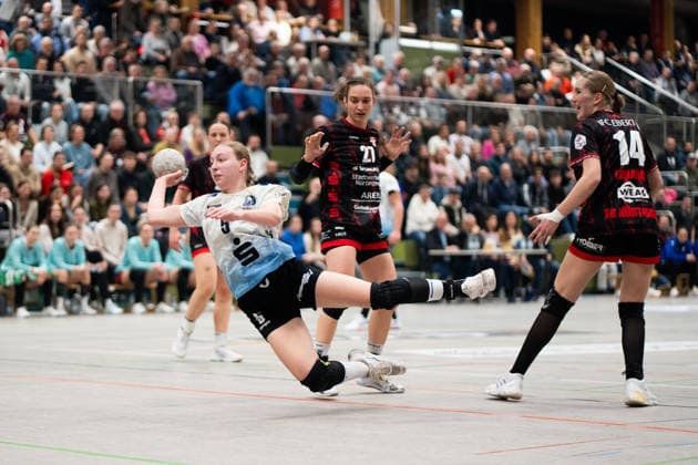 Ruby Vaessens (Bergischer HC 06, 05), TG Nuertingen vs. Bergischer HC 06, Handball, 2. Bundesliga Frauen, 14. Spieltag, Saison 2025 2026, 17.01.2026, TG Nuertingen vs. Bergischer HC 06, Handball, 2. Bundesliga Frauen, 14. Spieltag, Saison 2025 2026, 17.01.2026 Nuertingen Copyright: xEibner-Pressefoto MaxxVogelx EP_MVL