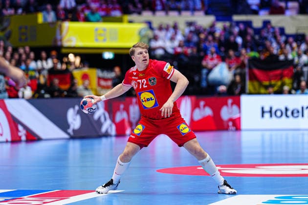 Lukas Hutecek (Oesterreich, 72) DEN, Oesterreich vs. Serbien, Handball, EHF Europameisterschaft 2026, Gruppe A, Spieltag 3, 19.01.2026 DEN, Oesterreich vs. Serbien, Handball, EHF Europameisterschaft 2026, Gruppe A, Spieltag 3, 19.01.2026 Herning Copyright: xEibner-Pressefoto MarcelxvonxFehrnx EP_MFN