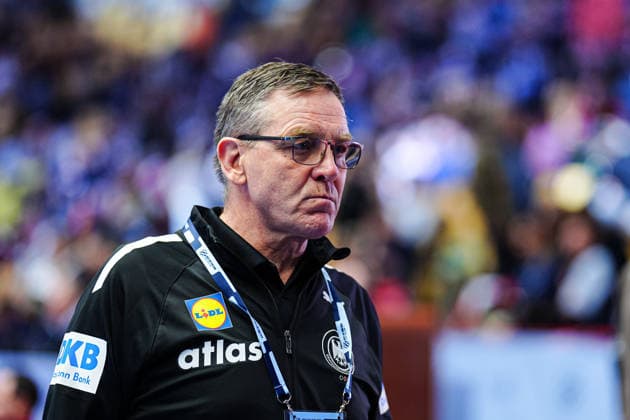 Alfred Gislason (Deutschland, Trainer) DEN, Deutschland vs. Spanien, Handball, EHF Europameisterschaft 2026, Gruppe A, Spieltag 3, 19.01.2026 DEN, Deutschland vs. Spanien, Handball, EHF Europameisterschaft 2026, Gruppe A, Spieltag 3, 19.01.2026 Herning Copyright: xEibner-Pressefoto MarcelxvonxFehrnx EP_MFN