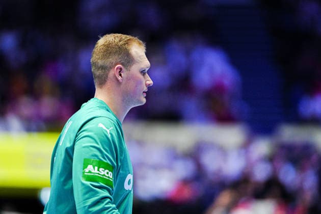 David Spaeth (Deutschland, 01) DEN, Deutschland vs. Spanien, Handball, EHF Europameisterschaft 2026, Gruppe A, Spieltag 3, 19.01.2026 DEN, Deutschland vs. Spanien, Handball, EHF Europameisterschaft 2026, Gruppe A, Spieltag 3, 19.01.2026 Herning Copyright: xEibner-Pressefoto MarcelxvonxFehrnx EP_MFN