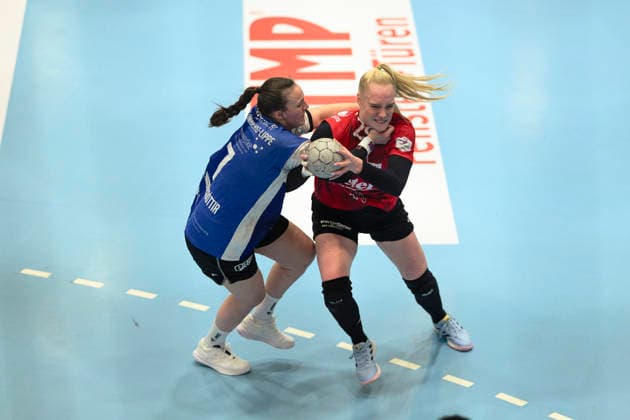 Diana Doegg, Magnusdottir (Rueckraum Rechts, HSG Blomberg-Lippe, 7), Johanna, Reichert (Rueckraum, Thueringer HC, 29) GER, Thueringen, Thueringer HC gegen HSG Blomberg-Lippe, Alsco Handball Bundesliga Frauen, 1. Handballbundesliga Frauen, Handball, 14.Spieltag, Saison 2025 2026, 21.01.2026 GER, Thueringen, Thueringer HC gegen HSG Blomberg-Lippe, Alsco Handball Bundesliga Frauen, 1. Handballbundesliga Frauen, Handball, 14.Spieltag, Saison 2025 2026, 21.01.2026 Bad Langensalza Copyright: xEibner-Pressefoto MartinxHerbstx EP_MHT