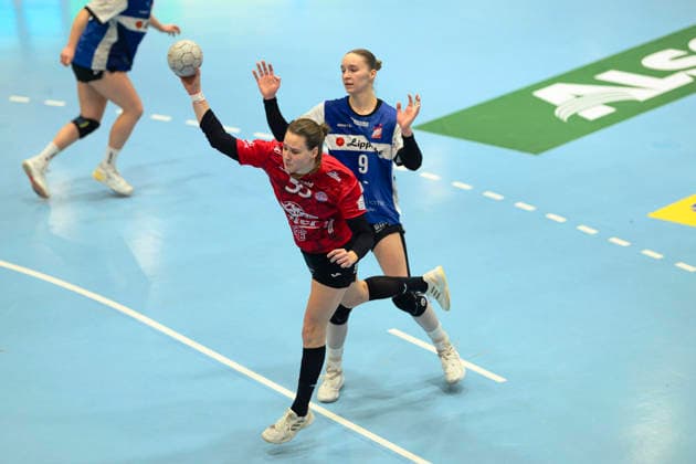 Csenge, Kuczora (Rueckraum, Thueringer HC, 59), Nieke, Kuehne (Rueckraum Links, HSG Blomberg-Lippe, 9) GER, Thueringen, Thueringer HC gegen HSG Blomberg-Lippe, Alsco Handball Bundesliga Frauen, 1. Handballbundesliga Frauen, Handball, 14.Spieltag, Saison 2025 2026, 21.01.2026 GER, Thueringen, Thueringer HC gegen HSG Blomberg-Lippe, Alsco Handball Bundesliga Frauen, 1. Handballbundesliga Frauen, Handball, 14.Spieltag, Saison 2025 2026, 21.01.2026 Bad Langensalza Copyright: xEibner-Pressefoto MartinxHerbstx EP_MHT