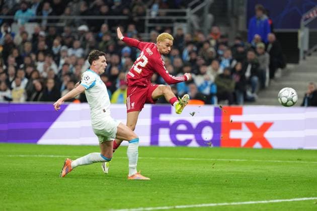 Hugo Ekitike of Liverpool shoots wide Marseille v Liverpool, UEFA Champions League, Group Stage, Football, Orange Velodrome, Marseille, France - 21 Jan 2026Marseille Orange Vélodrome France EDITORIAL USE ONLY No use with unauthorised audio, video, data, fixture lists, club league logos or live services. Online in-match use limited to 120 images, no video emulation. No use in betting, games or single club league player publications. Copyright: xDavexWinter Shutterstockx 16348361cz