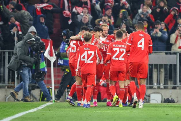 Jubel zum Tor zum 1:0 durch Harry Kane (FC Bayern Muenchen, 09), GER, FC Bayern Muenchen vs. Royale Union Saint-Gilloise, Fussball, UEFA Champions League, Liga-Phase, 7. Spieltag, Saison 2025 2026, 21.01.2026, GER, FC Bayern Muenchen vs. Royale Union Saint-Gilloise, Fussball, UEFA Champions League, Liga-Phase, 7. Spieltag, Saison 2025 2026, 21.01.2026 Muenchen Copyright: xEibner-Pressefoto JennixMaulx EP_JML