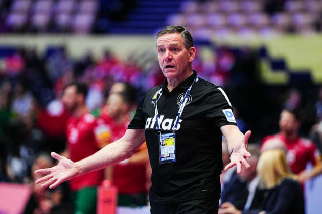 Alfred Gislason (Deutschland, Trainer) DEN, Deutschland vs. Portugal, Handball, EHF Europameisterschaft 2026, Hauptrunde, Spieltag 1, 22.01.2026 DEN, Deutschland vs. Portugal, Handball, EHF Europameisterschaft 2026, Hauptrunde, Spieltag 1, 22.01.2026 Herning Copyright: xEibner-Pressefoto MarcelxvonxFehrnx EP_MFN