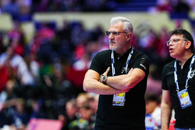 Paulo Pereira (Portugal, Trainer) DEN, Deutschland vs. Portugal, Handball, EHF Europameisterschaft 2026, Hauptrunde, Spieltag 1, 22.01.2026 DEN, Deutschland vs. Portugal, Handball, EHF Europameisterschaft 2026, Hauptrunde, Spieltag 1, 22.01.2026 Herning Copyright: xEibner-Pressefoto MarcelxvonxFehrnx EP_MFN
