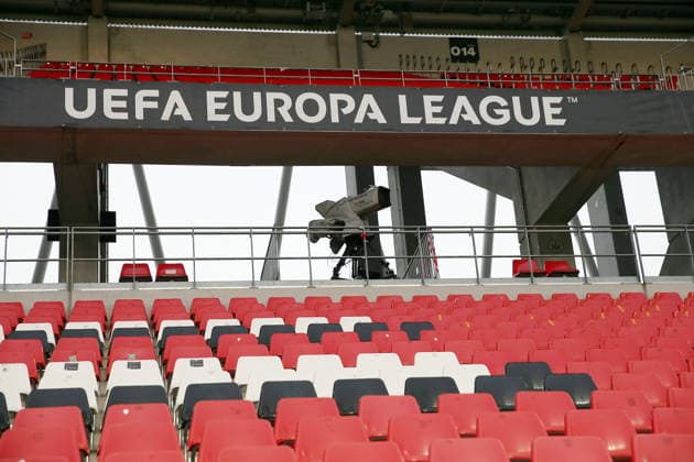 22.01.2026, xrekx, Fussball UEFA Europa League, SC Freiburg - Maccabi Tel Aviv v.l. Symbolfoto, Symbolbild, Symbol Stadion, symbolic photo, symbolic image, symbolic stadium TV Kamera, TV Rechte, Fussballrechte, Fernsehrechte, Bundesliga (DFL DFB REGULATIONS PROHIBIT ANY USE OF PHOTOGRAPHS as IMAGE SEQUENCES and or QUASI-VIDEO) Freiburg