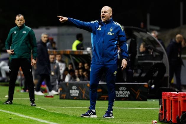Sean Dyche manager of Nottingham Forest Braga v Nottingham Forest, UEFA Europa League, Group Stage, Football, Braga Municipal Stadium, Braga, Portugal - 22 Jan 2026Braga Braga Municipal Stadium Portugal EDITORIAL USE ONLY No use with unauthorised audio, video, data, fixture lists, club league logos or live services. Online in-match use limited to 120 images, no video emulation. No use in betting, games or single club league player publications. Copyright: xRubenxAlbarran Shutterstockx 16348423cx