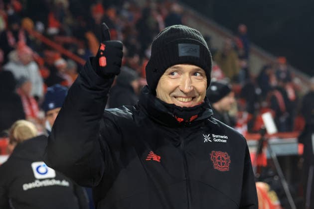 DEU, 2.BL, Frauen, 1.FC Union vs. Bayer Leverkusen, 23.01.2026, Stadion Alte Foersterei, Berlin, DEU, 2.BL, Frauen, 1.FC Union vs. Bayer Leverkusen, im Bild: Trainer Roberto Paetzold (Bayer Leverkusen) DFL - regulations prohibit any use of Photographs as image sequences and or quasi-video