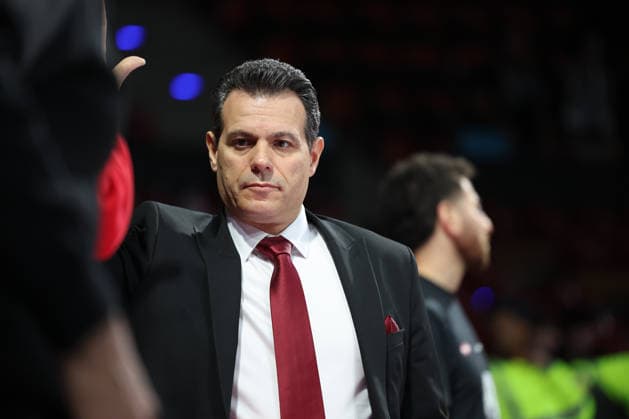 Dimitris Itoudis (Hapoel IBI Tel Aviv, Cheftrainer), GER, Partizan Mozzart Bet Belgrad vs. Hapoel IBI Tel Aviv, Basketball, Euroleague, 24. Spieltag, Saison 2025 2026, 23.01.2026, 13.11.2025, GER, Partizan Mozzart Bet Belgrad vs. Hapoel IBI Tel Aviv, Basketball, Euroleague, 24. Spieltag, Saison 2025 2026, 23.01.2026 Muenchen Copyright: xEibner-Pressefoto JennixMaulx EP_JML