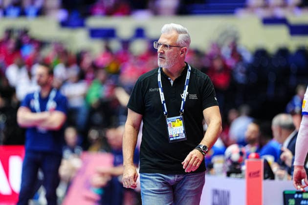 Paulo Pereira (Portugal, Trainer) DEN, Frankreich vs. Portugal, Handball, EHF Europameisterschaft 2026, Hauptrunde, Spieltag 2, 24.01.2026 DEN, Frankreich vs. Portugal, Handball, EHF Europameisterschaft 2026, Hauptrunde, Spieltag 2, 24.01.2026 Herning Copyright: xEibner-Pressefoto MarcelxvonxFehrnx EP_MFN