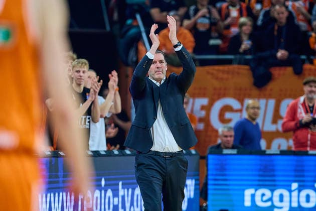 Ty Harrelson (ratiopharm ulm, Head Coach) gestikuliert GER, ratiopharm ulm vs. MLP Academics Heidelberg, Basketball, 17. Spieltag, EasyCredit Bundesliga, Spielzeit 2025 2026, 24.01.2026 GER, ratiopharm ulm vs. MLP Academics Heidelberg, Basketball, 17. Spieltag, EasyCredit Bundesliga, Spielzeit 2025 2026, 24.01.2026 Neu-Ulm Copyright: xEibner-Pressefoto GeraldxOelze-dexStoppanyx EP_ODS
