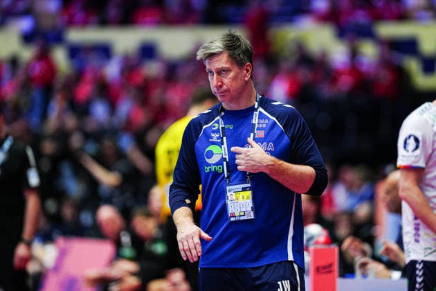Jonas Wille (Norwegen, Trainer) DEN, Deutschland vs. Norwegen, Handball, EHF Europameisterschaft 2026, Hauptrunde, Spieltag 2, 24.01.2026 DEN, Deutschland vs. Norwegen, Handball, EHF Europameisterschaft 2026, Hauptrunde, Spieltag 2, 24.01.2026 Herning Copyright: xEibner-Pressefoto MarcelxvonxFehrnx EP_MFN