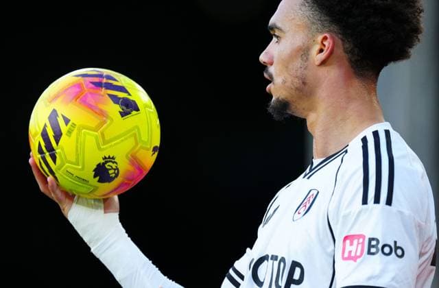 Antonee Robinson of Fulham Fulham v Brighton and Hove Albion, Premier League, Football, Craven Cottage, London, UK - 24 Jan 2026London Craven Cottage United Kingdom EDITORIAL USE ONLY No use with unauthorised audio, video, data, fixture lists, club league logos or live services. Online in-match use limited to 120 images, no video emulation. No use in betting, games or single club league player publications. Copyright: xJavierxGarcia Shutterstockx 16425974gm