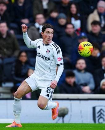 Harry Wilson of Fulham Fulham v Brighton and Hove Albion, Premier League, Football, Craven Cottage, London, UK - 24 Jan 2026London Craven Cottage United Kingdom EDITORIAL USE ONLY No use with unauthorised audio, video, data, fixture lists, club league logos or live services. Online in-match use limited to 120 images, no video emulation. No use in betting, games or single club league player publications. Copyright: xJavierxGarcia Shutterstockx 16425974he