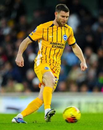 James Milner of Brighton Fulham v Brighton and Hove Albion, Premier League, Football, Craven Cottage, London, UK - 24 Jan 2026London Craven Cottage United Kingdom EDITORIAL USE ONLY No use with unauthorised audio, video, data, fixture lists, club league logos or live services. Online in-match use limited to 120 images, no video emulation. No use in betting, games or single club league player publications. Copyright: xJavierxGarcia Shutterstockx 16425974it