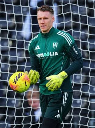 Fulham goalkeeper Bernd Leno Fulham v Brighton and Hove Albion, Premier League, Football, Craven Cottage, London, UK - 24 Jan 2026London Craven Cottage United Kingdom EDITORIAL USE ONLY No use with unauthorised audio, video, data, fixture lists, club league logos or live services. Online in-match use limited to 120 images, no video emulation. No use in betting, games or single club league player publications. Copyright: xJavierxGarcia Shutterstockx 16425974if