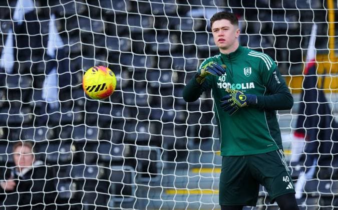 Fulham Goalkeeper Alfie McNally Fulham v Brighton and Hove Albion, Premier League, Football, Craven Cottage, London, UK - 24 Jan 2026London Craven Cottage United Kingdom EDITORIAL USE ONLY No use with unauthorised audio, video, data, fixture lists, club league logos or live services. Online in-match use limited to 120 images, no video emulation. No use in betting, games or single club league player publications. Copyright: xJavierxGarcia Shutterstockx 16425974ia