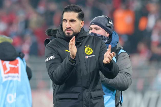 Emre Can (Borussia Dortmund) jubelt, Bundesliga, 1. FC Union Berlin v Borussia Dortmund, Stadion An der Alten Försterei am 24. January 2026 in Berlin, Deutschland. (Foto von Marco Steinbrenner DeFodi Images) Emre Can (Borussia Dortmund) cheers, Bundesliga, 1. FC Union Berlin v Borussia Dortmund, Stadion An der Alten Försterei, January 24, 2026 in Berlin, Germany. (Photo by Marco Steinbrenner DeFodi Images) DFL regulations prohibit any use of photographs as image sequences and or quasi-video. -