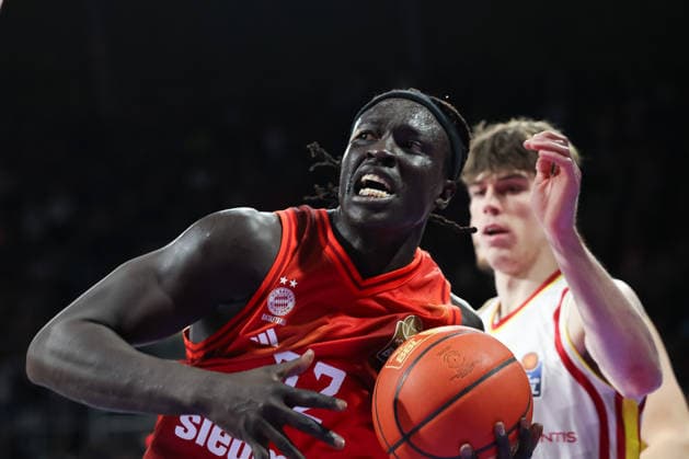 Wenyen Gabriel (FC Bayern Basketball, 32), GER, FC Bayern Basketball vs. Fitness First Wuerzburg Baskets, Basketball, easycredit Basketball Bundesliga, 17. Spieltag, Saison 2025 2026, 25.01.2026, GER, FC Bayern Basketball vs. Fitness First Wuerzburg Baskets, Basketball, easycredit Basketball Bundesliga, 17. Spieltag, Saison 2025 2026, 25.01.2026 Muenchen Copyright: xEibner-Pressefoto JennixMaulx EP_JML
