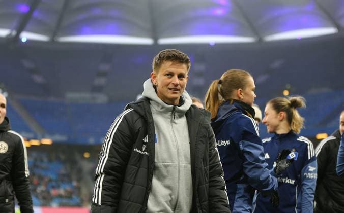 25.01.2026, xcex, GER, Hamburg, Volksparkstadion, Frauenfussball, 1. Bundesliga, DIE LIGA, Google Pixel Frauen-Bundesliga, Saison 2025 2026, Spieltag 15, HSV, SGS, Hamburger SV Frauen - SGS Essen, Jobina Lahr (HSV) DFL regulations prohibit any use of photographs as image sequences and or quasi-video