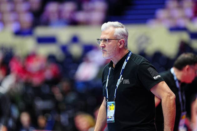 Paulo Pereira (Portugal, Trainer) DEN, Portugal vs. Norwegen, Handball, EHF Europameisterschaft 2026, Hauptrunde, Spieltag 3, 26.01.2026 DEN, Portugal vs. Norwegen, Handball, EHF Europameisterschaft 2026, Hauptrunde, Spieltag 3, 26.01.2026 Herning Copyright: xEibner-Pressefoto MarcelxvonxFehrnx EP_MFN