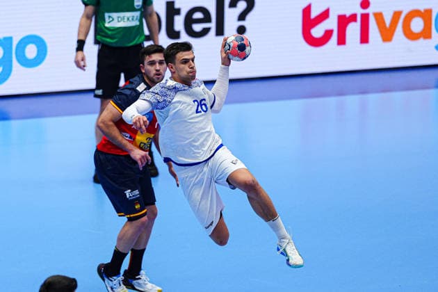 Francisco Costa (Portugal, 26) DEN, Spanien vs. Portugal, Handball, EHF Europameisterschaft 2026, Hauptrunde, Spieltag 4, 28.01.2026 DEN, Spanien vs. Portugal, Handball, EHF Europameisterschaft 2026, Hauptrunde, Spieltag 4, 28.01.2026 Herning Copyright: xEibner-Pressefoto MarcelxvonxFehrnx EP_MFN