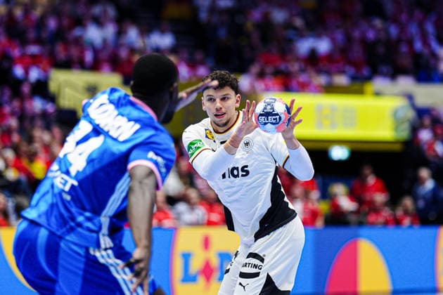 Marko Grgic (Deutschland, 71) DEN, Deutschland vs. Frankreich, Handball, EHF Europameisterschaft 2026, Hauptrunde, Spieltag 4, 28.01.2026 DEN, Deutschland vs. Frankreich, Handball, EHF Europameisterschaft 2026, Hauptrunde, Spieltag 4, 28.01.2026 Herning Copyright: xEibner-Pressefoto MarcelxvonxFehrnx EP_MFN