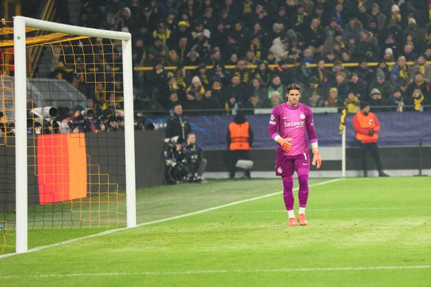 Yann Sommer (Inter Mailand) GER, Borussia Dortmund gegen Inter Mailand, Fussball, Champions League, 8.Spieltag, Spielzeit 2025 2026, 28.01.2026 DFL REGULATIONS PROHIBIT ANY USE OF PHOTOGRAPHS AS IMAGE SEQUENCES AND OR QUASI-VIDEO GER, Borussia Dortmund gegen Inter Mailand, Fussball, Champions League, 8.Spieltag, Spielzeit 2025 2026, 28.01.2026 Dortmund Copyright: xEibner-Pressefoto FrankxZeisingx EP_FZG