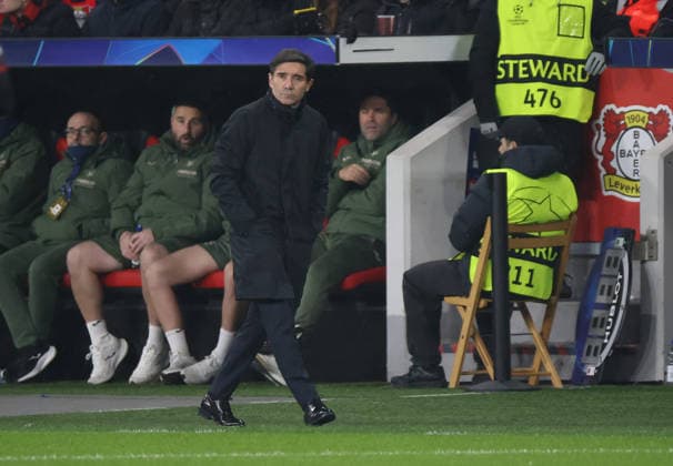 Marcelino (Villarreal CF Trainer) GER, Bayer 04 Leverkusen vs. Villarreal CF, Fussball, Champions League, 8. Spieltag, Spielzeit 2025 2026, 28.01.2026 GER, Bayer 04 Leverkusen vs. Villarreal CF, Fussball, Champions League, 8. Spieltag, Spielzeit 2025 2026, 28.01.2026 Leverkusen Copyright: xEibner-Pressefotox xThomasxStoeckerx EP_TSR