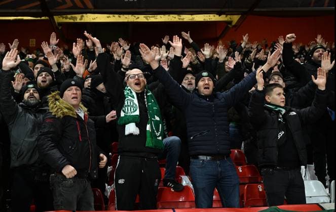 Ferencvaros fans before kick off Nottingham Forest v Ferencvaros, UEFA Europa League, Group Stage, Football, City Ground, Nottingham, UK - 29 Jan 2026Nottingham City Ground United Kingdom EDITORIAL USE ONLY No use with unauthorised audio, video, data, fixture lists, club league logos or live services. Online in-match use limited to 120 images, no video emulation. No use in betting, games or single club league player publications. Copyright: xAnnaxGowthorpe Shutterstockx 16445882m