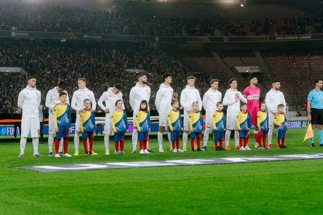 Mannschaftsaufstellung VfB Stuttgart, GER, VfB Stuttgart vs. Young Boys Bern, Fussball, Europa League, Spieltag 8, Spielzeit 2025 2026, 29.01.2026, GER, VfB Stuttgart vs. Young Boys Bern, Fussball, Europa League, Spieltag 8, Spielzeit 2025 2026, 29.01.2026, Stuttgart Copyright: xEibner-Pressefoto EdwardxCheungx EP_ECG