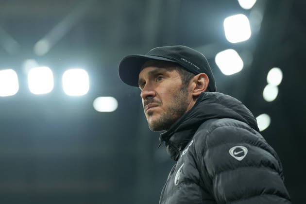 Julian Schuster (SC Freiburg, Trainer) , Frankreich, Fussball, UEFA Europa League, 8.Spieltag, Ligaphase, 2025 2026, OSC Lille vs. SC Freiburg, 29.01.2026, Stade Pierre-Mauroy, Lille, Frankreich Lille Stade Pierre-Mauroy DÃ partements Nord, Hauts-de-Fra Frankreich Copyright: xArnexAmbergx