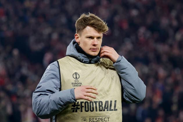 Alexander Nübel, Nubel (VfB Stuttgart, 33) , Deutschland, Fussball, UEFA Europa League, 8. Spieltag, 2025 2026, VfB Stuttgart vs. Young Boys Bern, 29.01.2026, Stuttgart MHP Arena Deutschland Copyright: xGrantxHubbsx